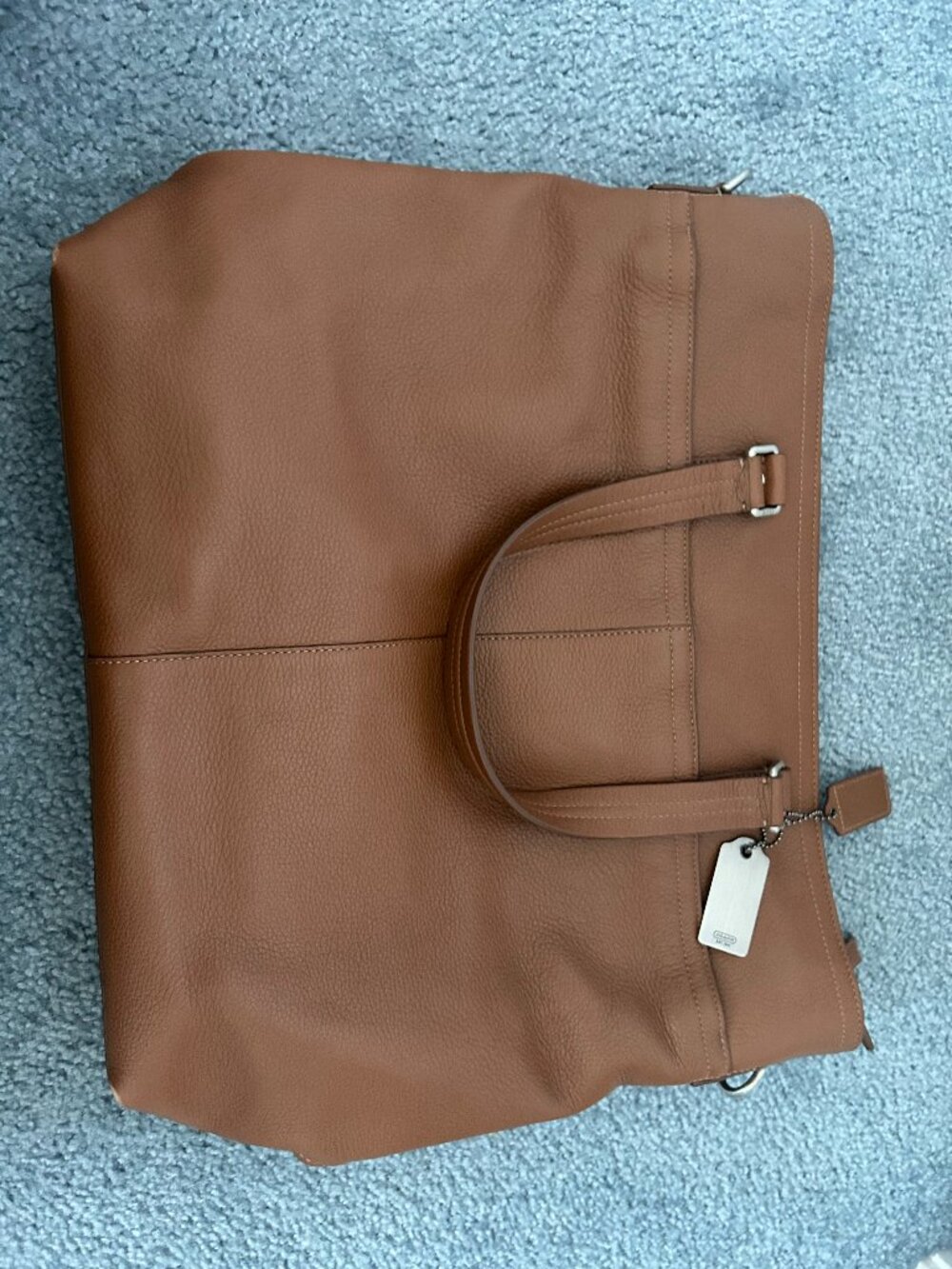 Coach F77181 Full Grain Cowhide Leather Tote/Messenger Bag